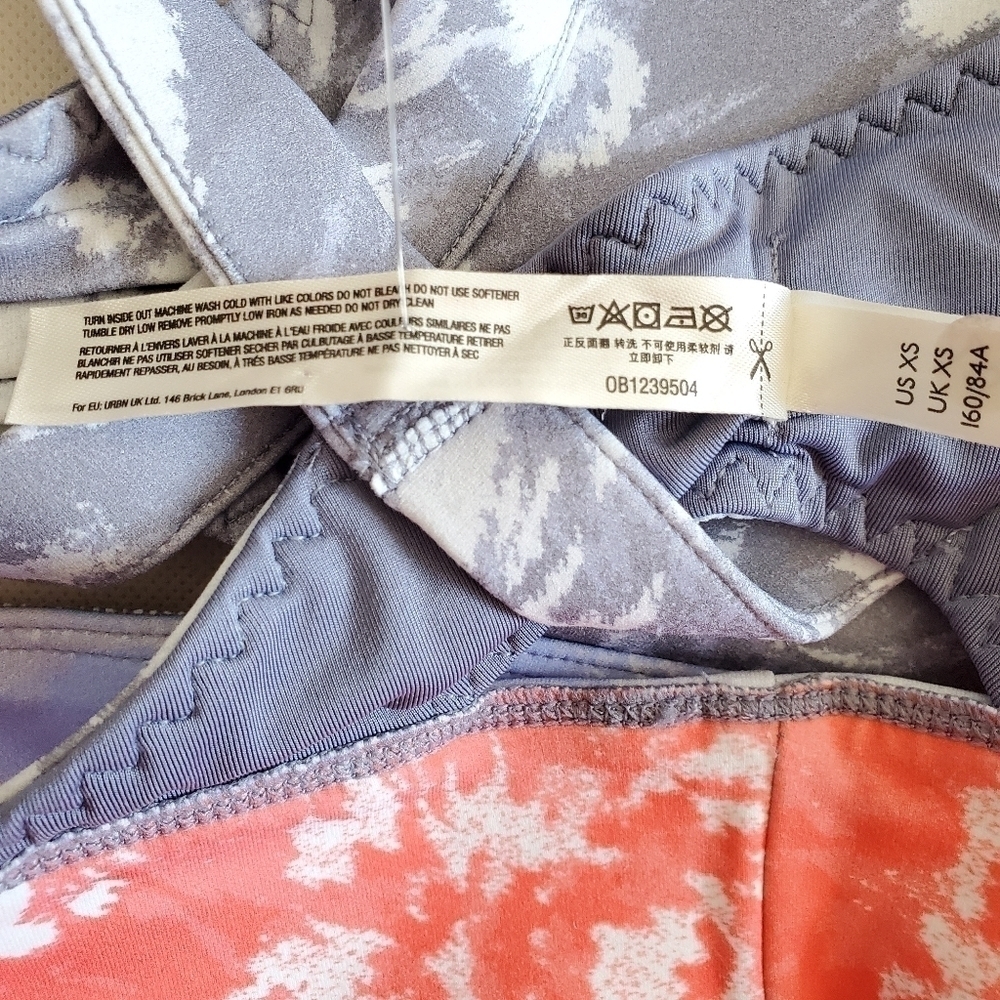 New Free People Movement Wave Rider Sports Bra In Twilight Combo XS - Picture 12 of 13